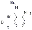 3-Amino-2-methyl-benzyl-d2 Bromide Hydrobromide 结构式