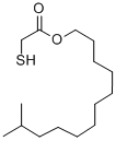 ACETIC ACID, MERCAPTO-, ISOTRIDECYLESTER 结构式