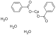 苯甲酸钙三水和物 结构式