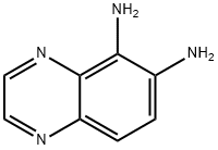 5,6-喹喔啉二胺 结构式