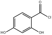 Benzoyl chloride, 2,4-dihydroxy- (9CI) 结构式