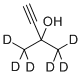 2-METHYL-D3-3-BUTYN-1,1,1-D3-2-OL 结构式