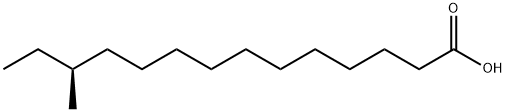 ANTEISO 15:0 FATTY ACID 结构式