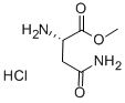 L-天冬酰胺甲酯盐酸盐 结构式