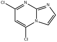 5,7-二氯咪唑并[1,2-A]嘧啶 结构式