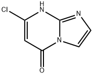 7-氯咪唑并[1,2-A]嘧啶-5-酮 结构式