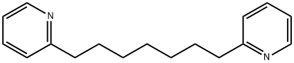 2,2'-(1,7-Heptanediyl)bispyridine 结构式