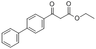 B-氧代-联苯-4-丙酸乙酯 结构式