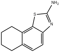 6,7,8,9-四氢萘并[2,1-D]噻唑-2-胺 结构式