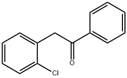 2-(2-氯苯基)-1-苯基乙烷-1-酮 结构式