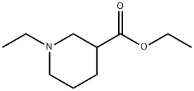 1-乙基3-哌啶甲酸乙酯 结构式