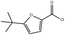 2-Furancarbonyl chloride, 5-(1,1-dimethylethyl)- (9CI) 结构式