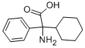 2-AMINO-2-CYCLOHEXYL-2-PHENYLACETIC ACID 结构式