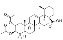 2,3-二乙酰氧基科罗索酸 结构式