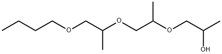 三(1,2-丙二醇)丁醚 结构式