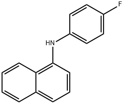 (4-FLUORO-PHENYL)-NAPHTHALEN-1-YL-AMINE 结构式