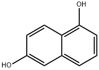 1,6-二羟基萘 结构式