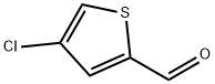 4-氯-2-噻吩甲醛 结构式