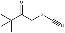Thiocyanic acid, 3,3-dimethyl-2-oxobutyl ester 结构式