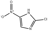 2-氯-4-硝基咪唑 结构式