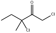 2-Pentanone,  1,3-dichloro-3-methyl- 结构式