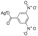 Benzoic acid, 3,5-dinitro-, silver (1+) salt 结构式