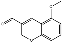 5-METHOXY-2H-CHROMENE-3-CARBALDEHYDE 结构式