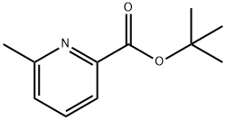 6-甲基吡啶-2-羧酸叔丁酯 结构式