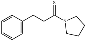 Pyrrolidine,  1-(3-phenyl-1-thioxopropyl)-  (9CI) 结构式