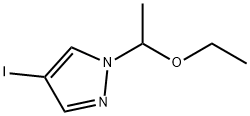 1-(1-乙氧基乙基)-4-碘-1H-吡唑 结构式