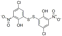 Bis(2-hydroxy-3-nitro-5-chlorophenyl) persulfide 结构式