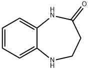 1,3,4,5-四氢-苯并[B][1,4]二氮杂革-2-酮 结构式