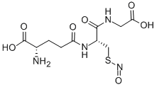 S-亚硝基谷胱甘肽 结构式