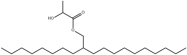 辛基十二醇乳酸酯 结构式