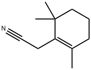 2,6,6-trimethyl-1-cyclohexene-1-acetonitrile 结构式