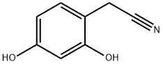(2,4-二羟基苯基)乙腈 结构式