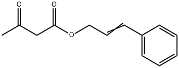 乙酰乙酸肉桂酯 结构式