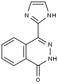 4-(1H-咪唑-2-基)酞嗪-1(2H)-酮 结构式