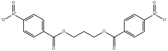 1,3-Propanediol di-p-nitrobenzoate 结构式