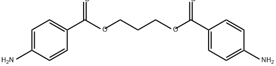 4,4'- 二氨基二苯甲酸1,3-丙二醇 结构式