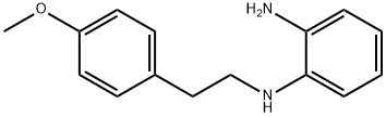 1-N-[2-(4-methoxyphenyl)ethyl]benzene-1,2-diamine 结构式