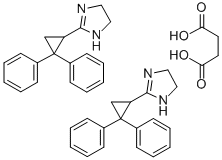 琥珀酸西苯唑啉 结构式