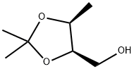1,3-Dioxolane-4-methanol, 2,2,5-trimethyl-, cis- 结构式