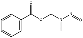 1-(N-methyl-N-nitrosamino)methyl benzoate 结构式