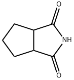 1,2-环戊二甲酰亚胺 结构式
