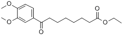 ETHYL 8-(3,4-DIMETHOXYPHENYL)-8-OXOOCTANOATE 结构式