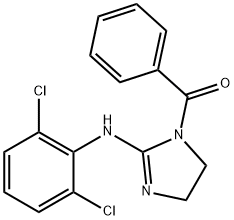 苯可乐定 结构式