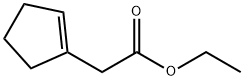 ethyl cyclopent-1-ene-1-acetate  结构式