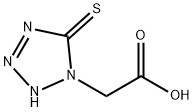5-巯基-1H-四氮唑-1-乙酸 结构式