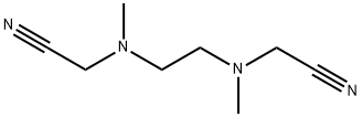 Ethylenebis(methylimino)bis(acetonitrile) 结构式